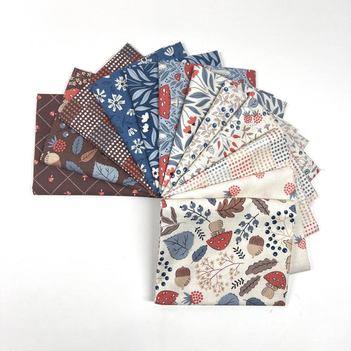 Natures Sketchbook Fat Quarter Bundle, quilting fabric by Moda Fabric