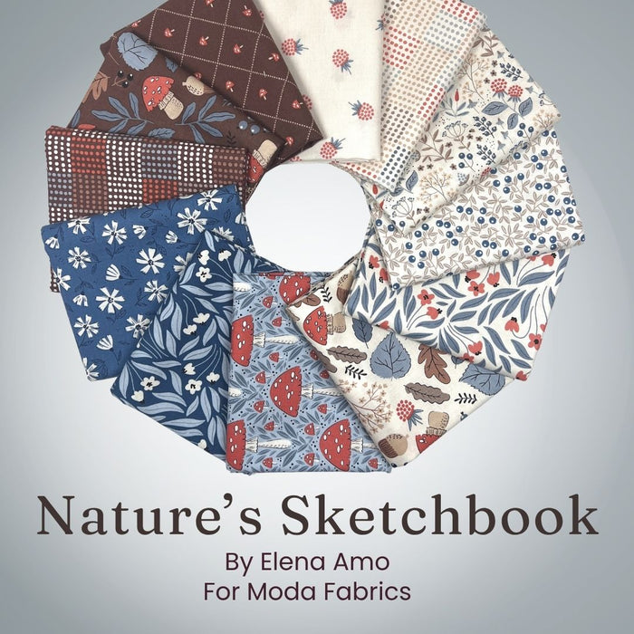 Natures Sketchbook Half Yard Bundle