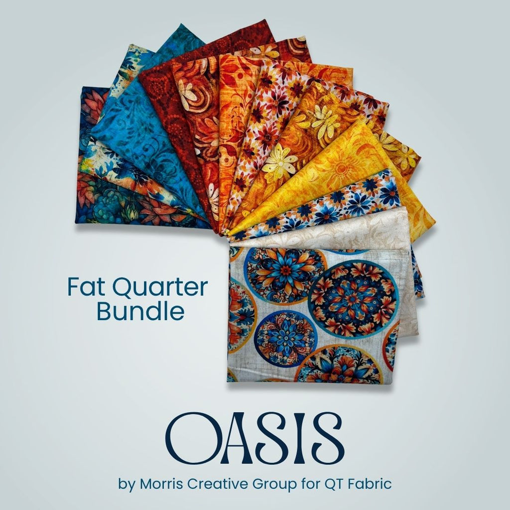 Oasis Fat Quarter Bundle Fabrics QT Fabrics