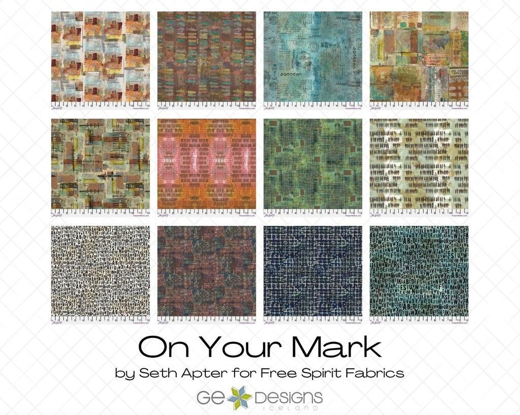 On Your Mark Fat Quarter Bundle Fabrics Free Spirit