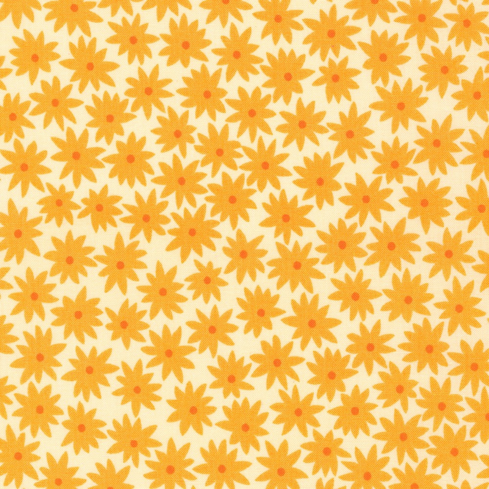 Paintbox Flowers Light Parfait 19683-417 T46 Fabrics Robert kaufman   