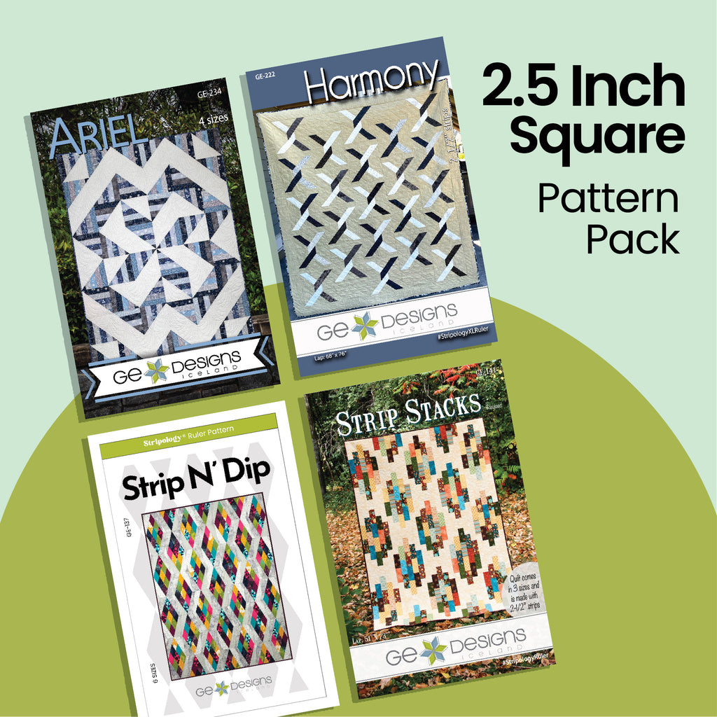 2.5 inch Strip Pattern Pack GE Designs