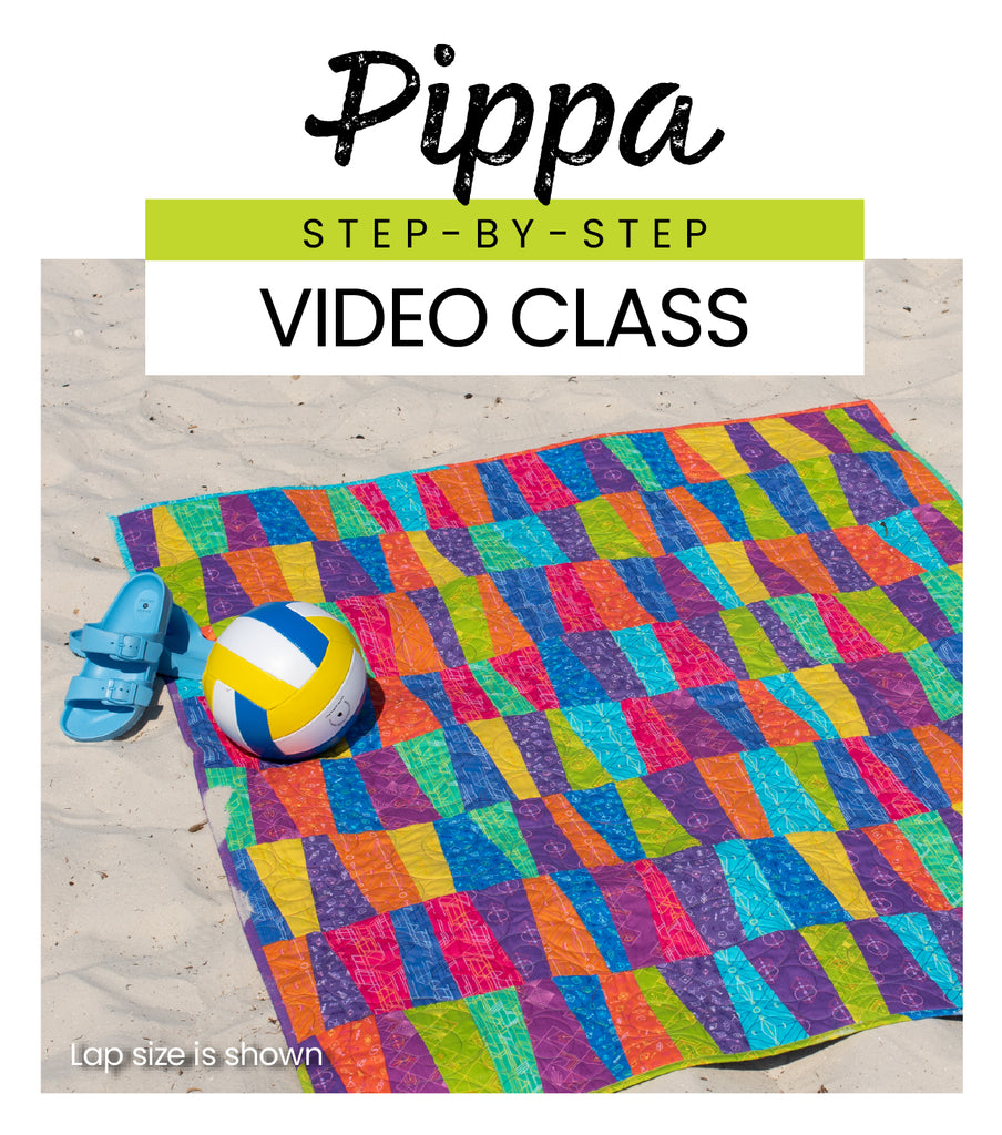 Pippa Video Class - Stripology Quickies Club Pattern GE Designs