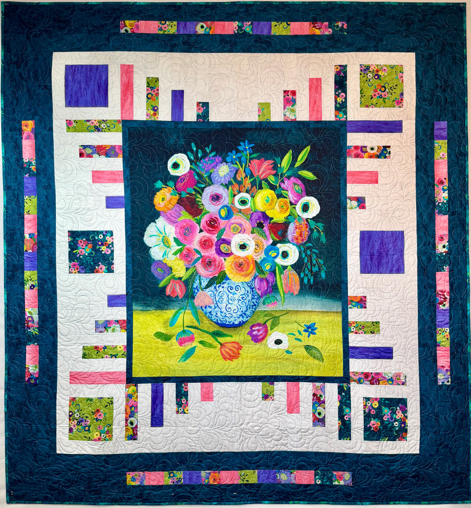 Blooming Bouquet Panel Kit - Lovely Day Pattern - 74