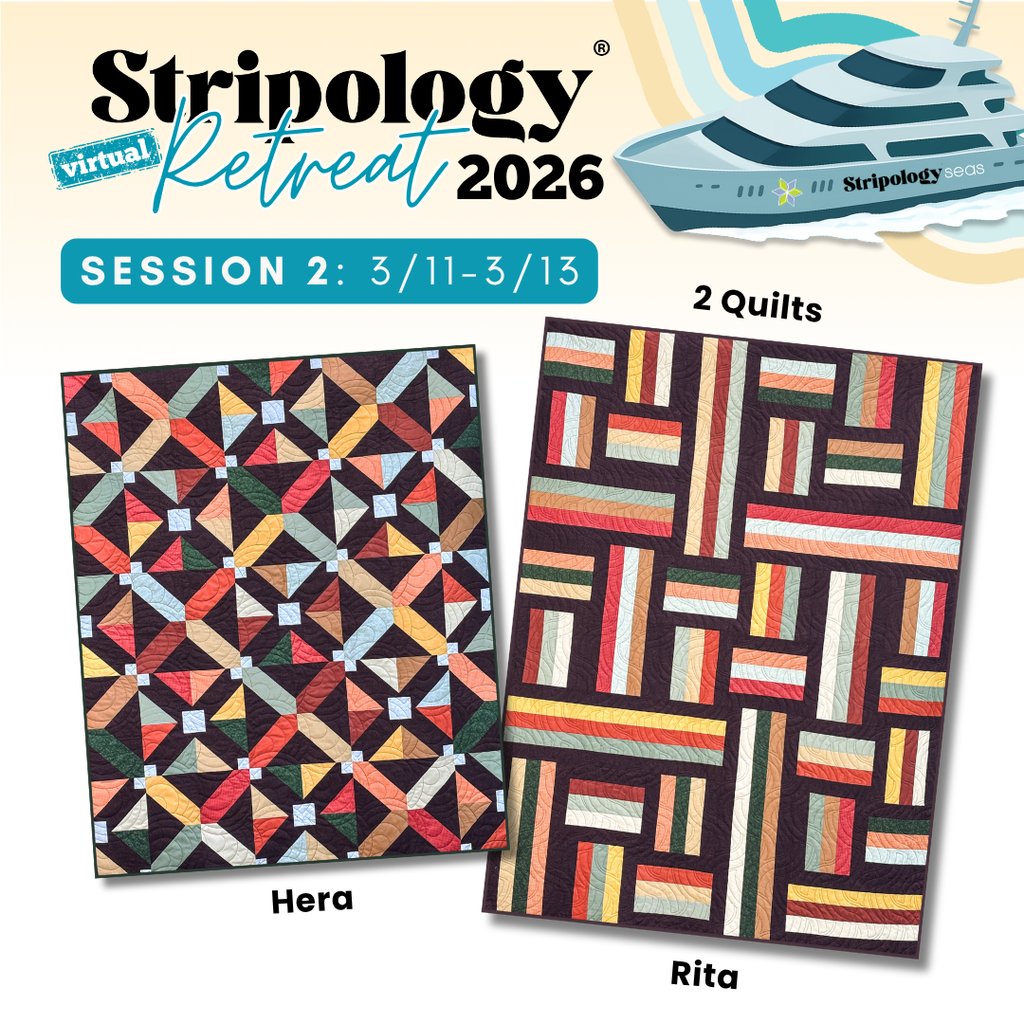 Stripology Virtual Retreat 2026 - Session 2 Fabrics GE Designs
