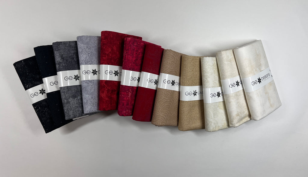 Scarlet Dreams Half Yard Bundle Fabrics Wilmington