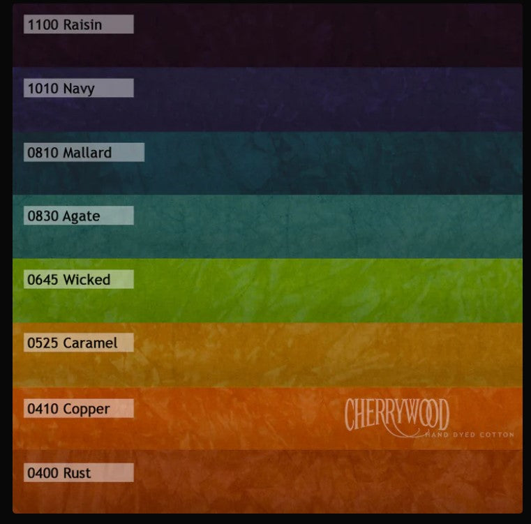 Cherrywood Colorado 8 pc Fat Quarter Bundle Fabrics Cherrywood   