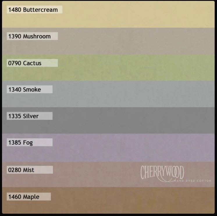 Cherrywood Potters Wheel 8 pc Fat Quarter Bundle Fabrics Cherrywood   