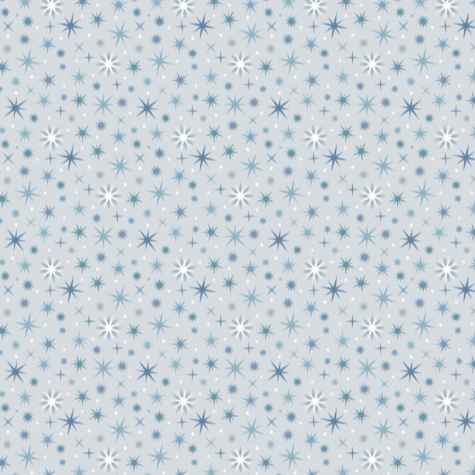 A Winter's Moon Silver Snowflake 948-A Fabrics Lewis & Irene