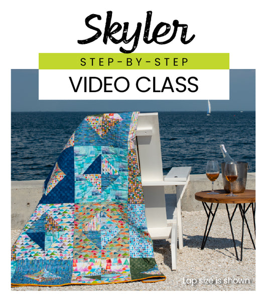 Skyler Quilt Video Class - Two Design Options | GE Designs