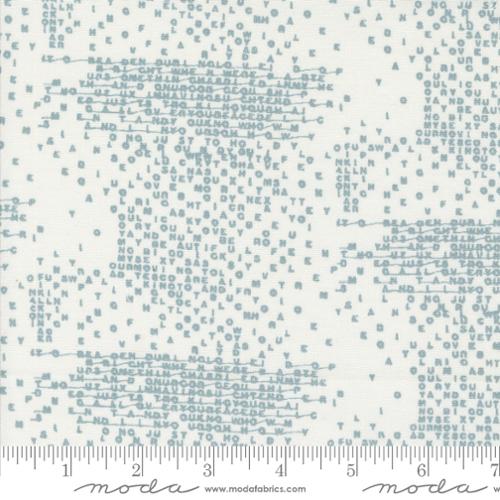 Still More Paper Text and Words White 1871-11 - 3 YARDS Fabrics Moda Fabrics