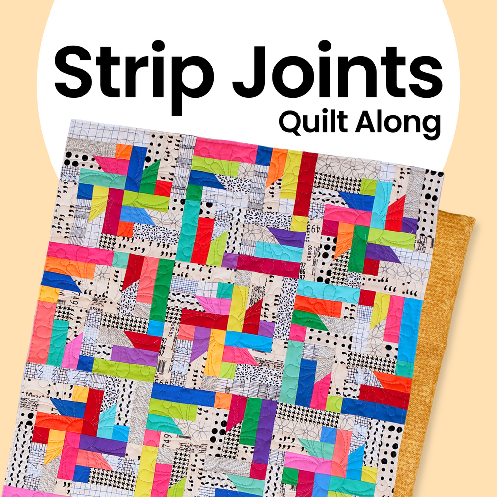 Strip Joints Quilt Along - Video Class & PDF Pattern Pattern GE Designs