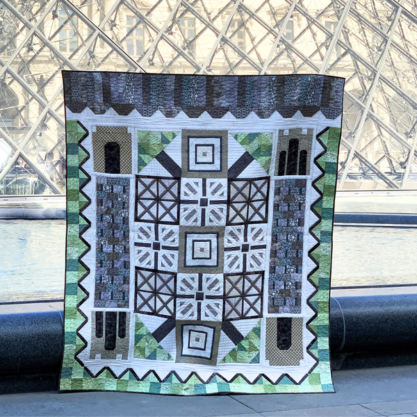A Stroll In Paris Block of the Month Quilt Program- Full Access with Video Tutorials, quilt pattern
