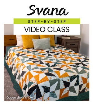 Svana Video Class - Stripology Quickies Club, quilt pattern