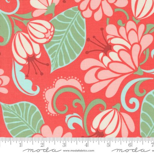 Tango Sarabande Tangerine 27330-12 - 3 YARD Fabrics Moda Fabrics   