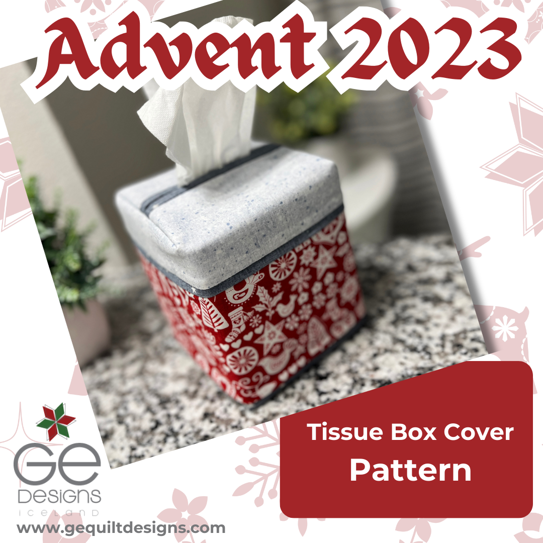Tissue Box Cover #1 - curved Stone Pattern by Harms3D