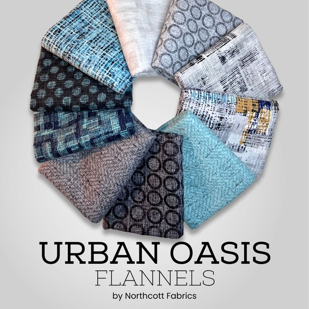 Urban Oasis Flannel Half Yard Bundle Fabrics Northcott