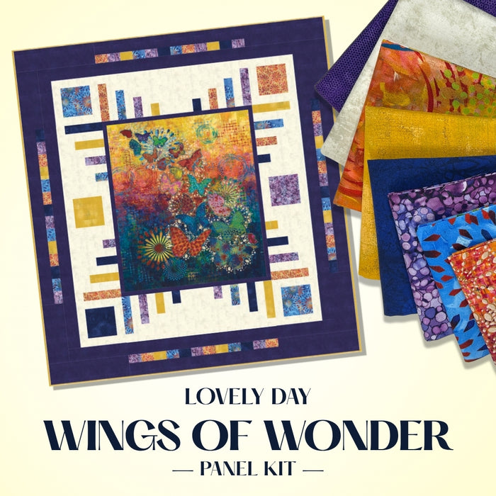 Wings of Wonder Panel Kit - Lovely Day Pattern - 74"x80"