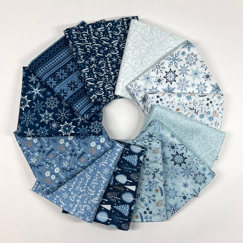 Winter Magic Half Yard Bundle Fabrics Riley Blake