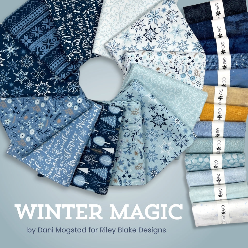 Winter Magic Half Yard Bundle Fabrics Riley Blake