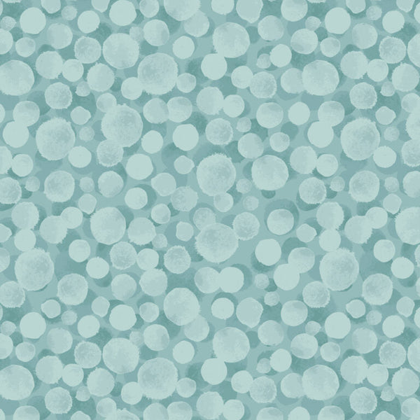 Bumbleberries Duck Egg BBS10, quilting fabric by Lewis & Irene