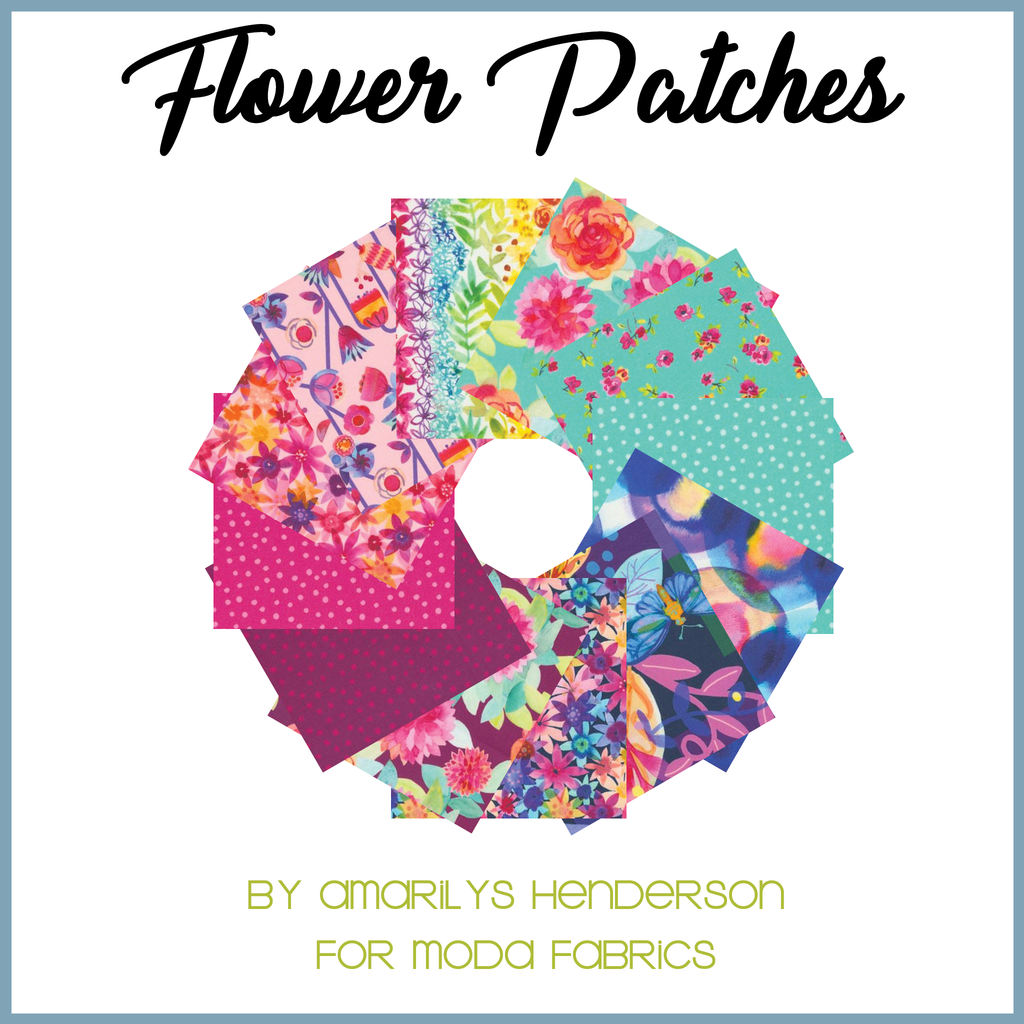 Flower Patches Builder Bundle PRE-ORDER Fabrics Moda Fabrics   