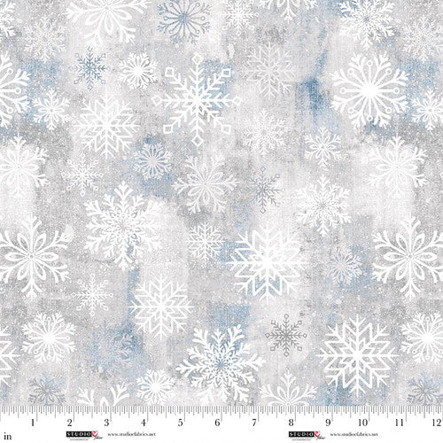Studio E Fabrics Snowburst Fossil 108" Wide Backing Fabric - 8398-91 - 3 YARD Fabrics Studio E Fabrics