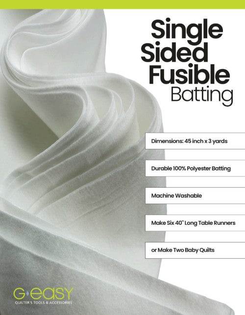GEasy Single Sided Fusible Batting Pattern GE Designs