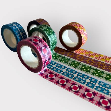 Quilt Jazz Washi Tape # BQ-BQWT02 Tool Checker   