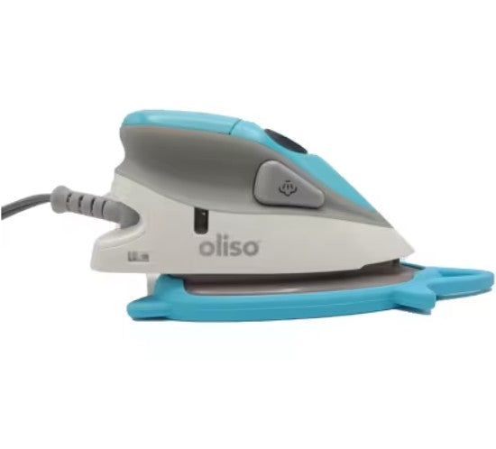 Oliso Mini Iron Turquoise With Trivet #M2PRO-TUR Tool Checker