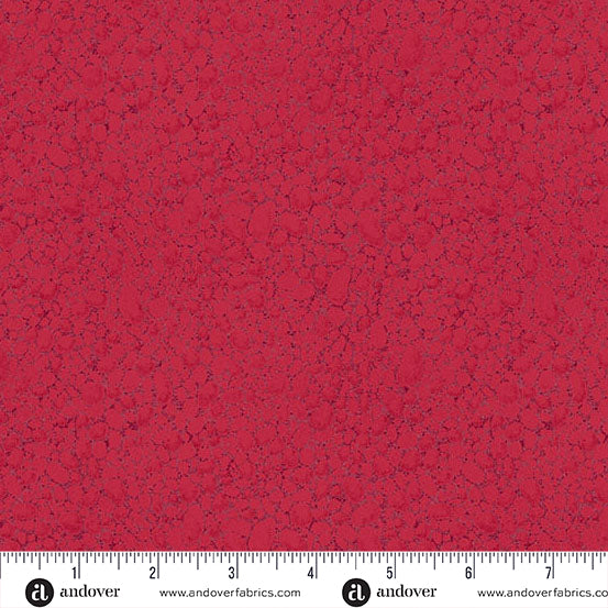 Heima Pebbles Red Currant A-1633-R Fabrics Andover Fabrics