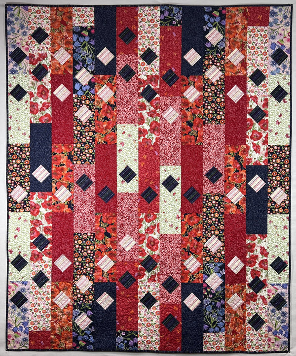 Jolee, a finished quilt from the quilt along