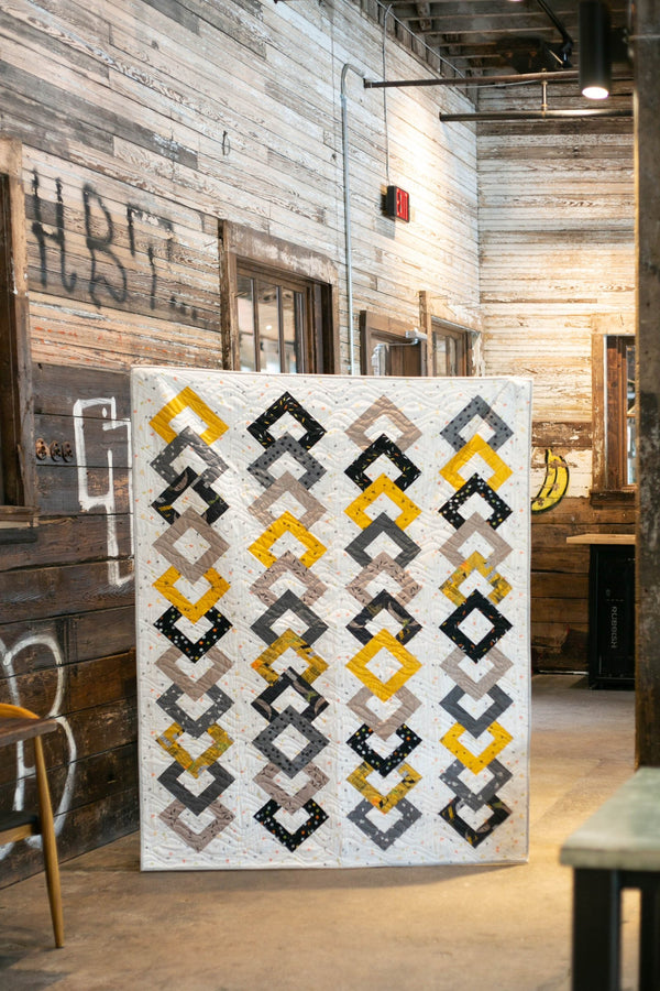 Strips & Salsa, a finished quilt from the quilt along