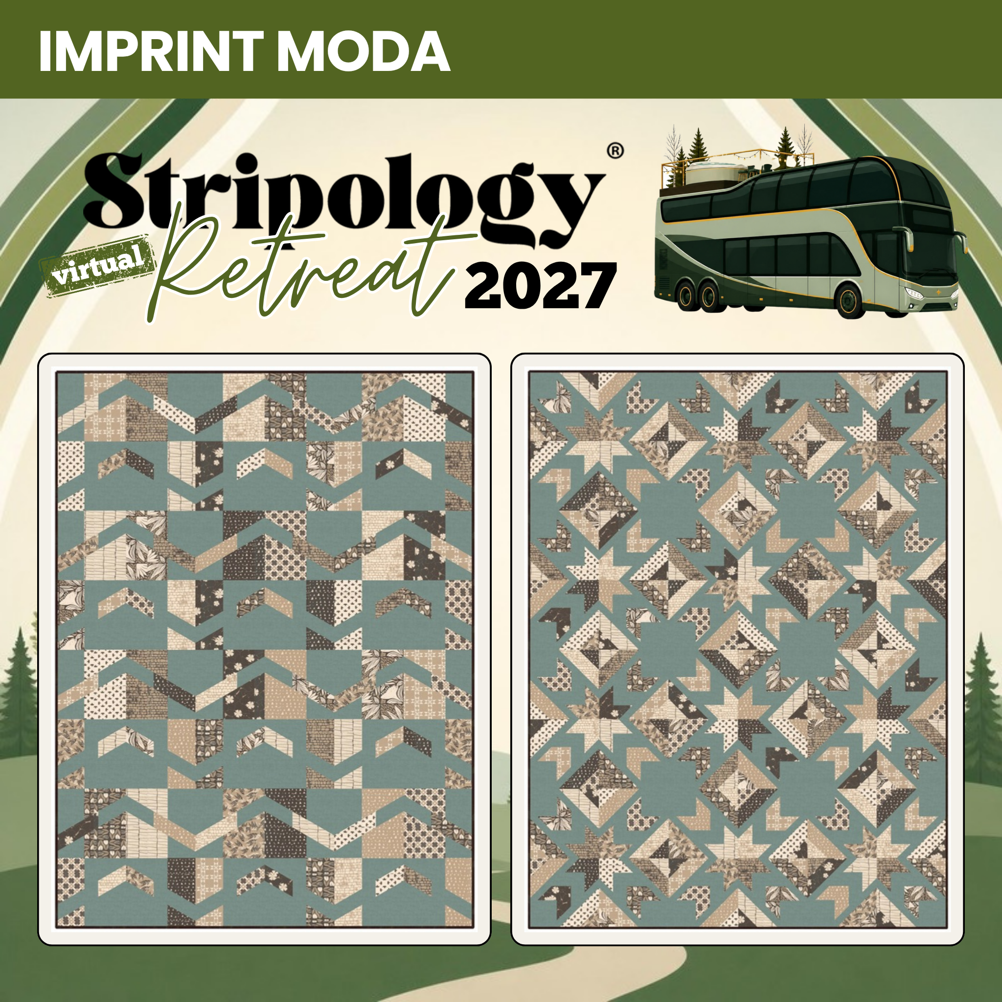 Stripology Virtual Retreat 2027 - Session 1, March 5-7 | GE Designs