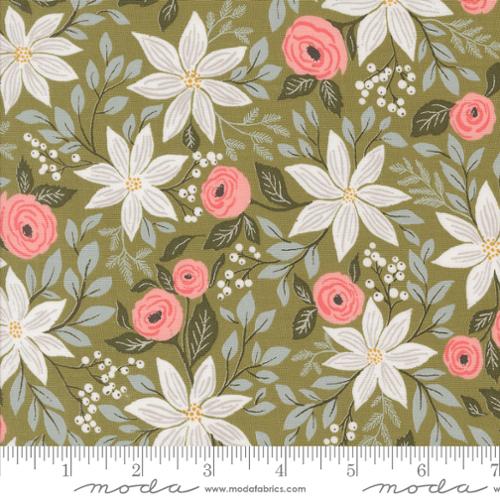 Berry and Pine Sage 5240-12 - 4 YARDS Pre-Order Fabrics Moda Fabrics