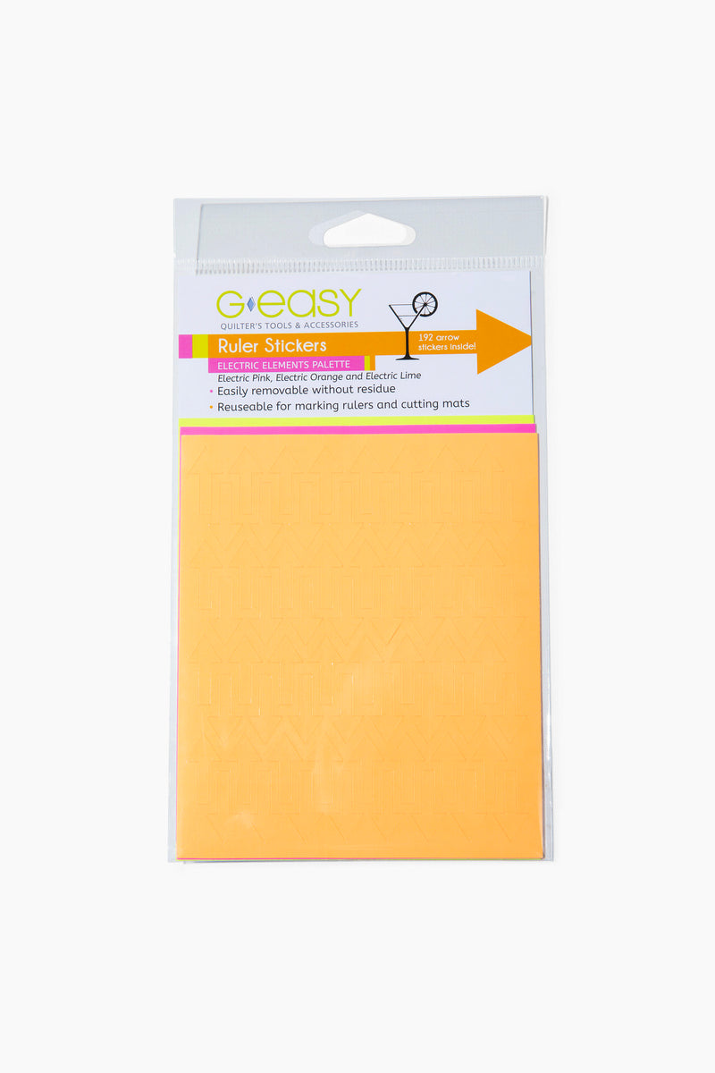 GEasy Ruler Stickers - Electric Elements palette GE-1103 – GE Designs