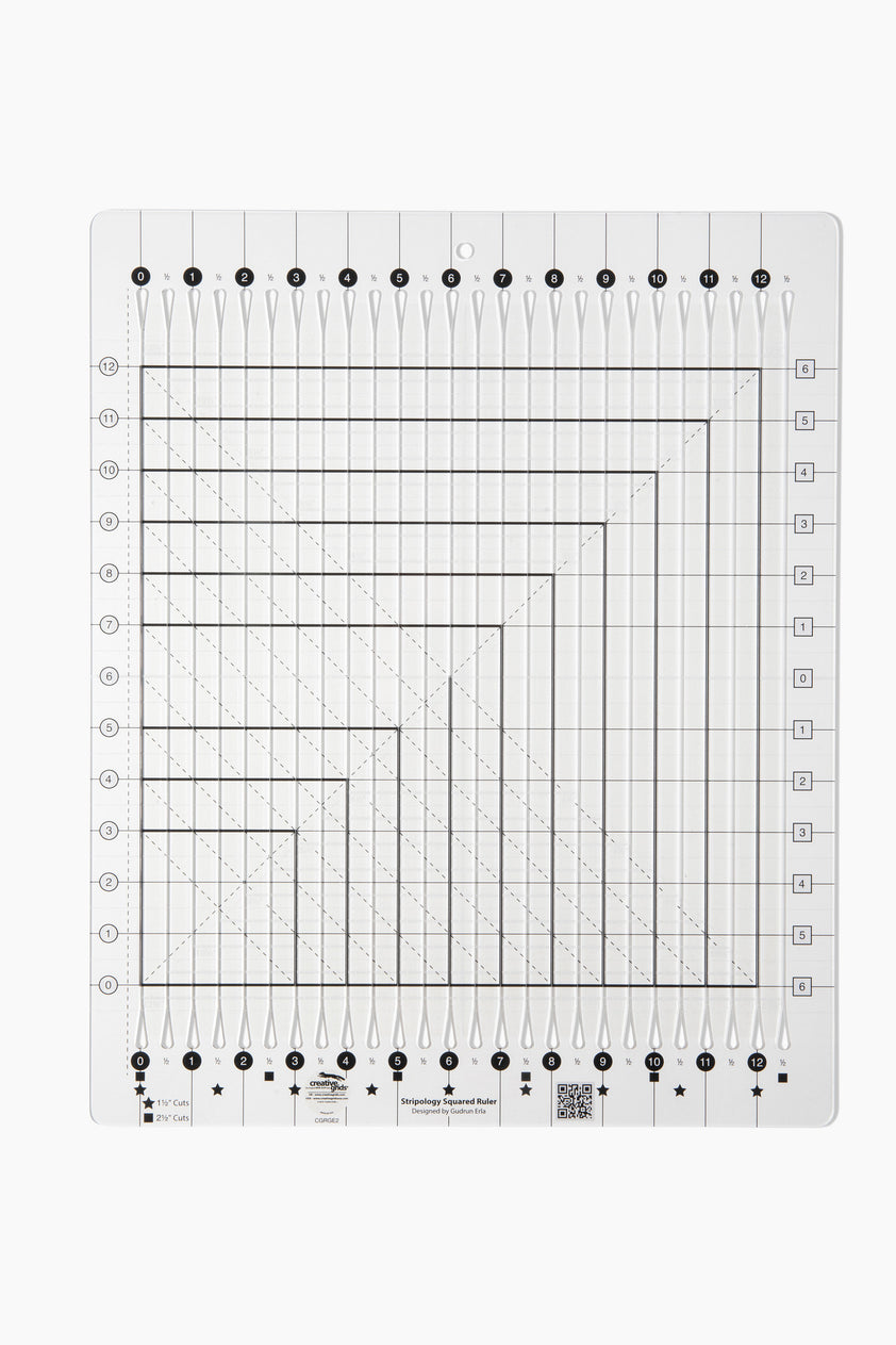 Stripology© Squared Ruler CGRGE2 – GE Designs