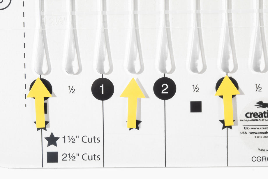 Stripology XL Ruler by Gudrun Erla - Cut 75% Faster | GE Designs
