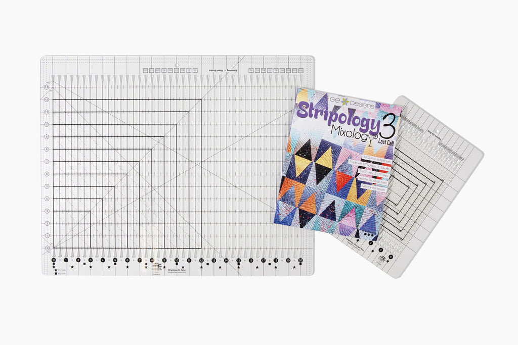 Stripology XL Ruler by Gudrun Erla - Cut 75% Faster | GE Designs