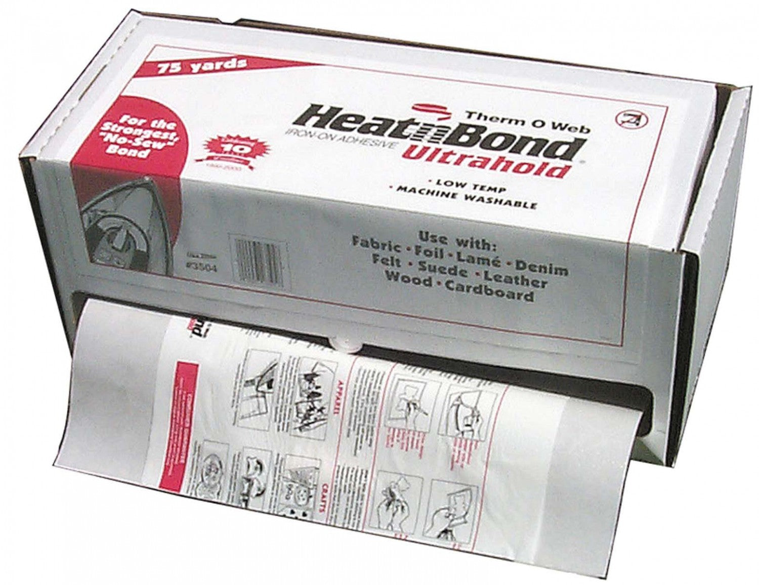 Heat N Bond Ultrahold - paper backed fusible web 3504