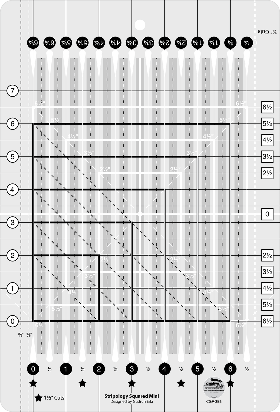 Store Creative Grids Stripology Squared CGRGE2