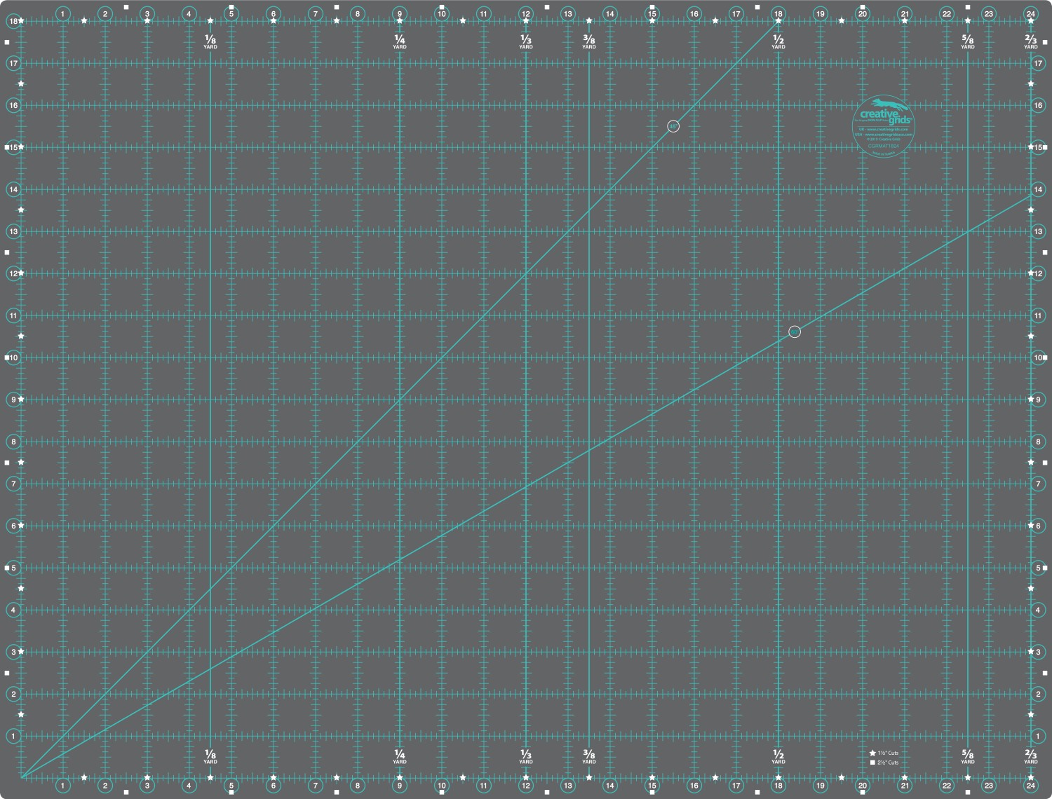 Omnigrid Cutting Mat w/Grid 18x24