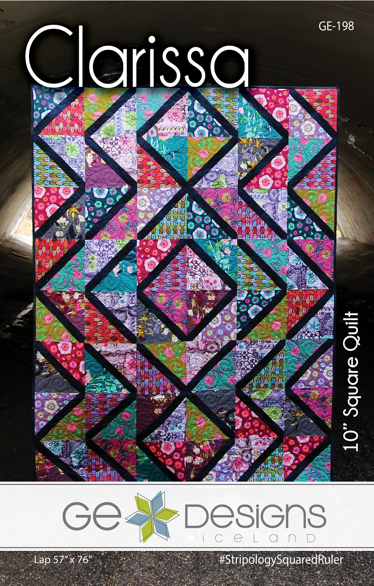 Clarissa 10 Square Pattern 198 GE Designs