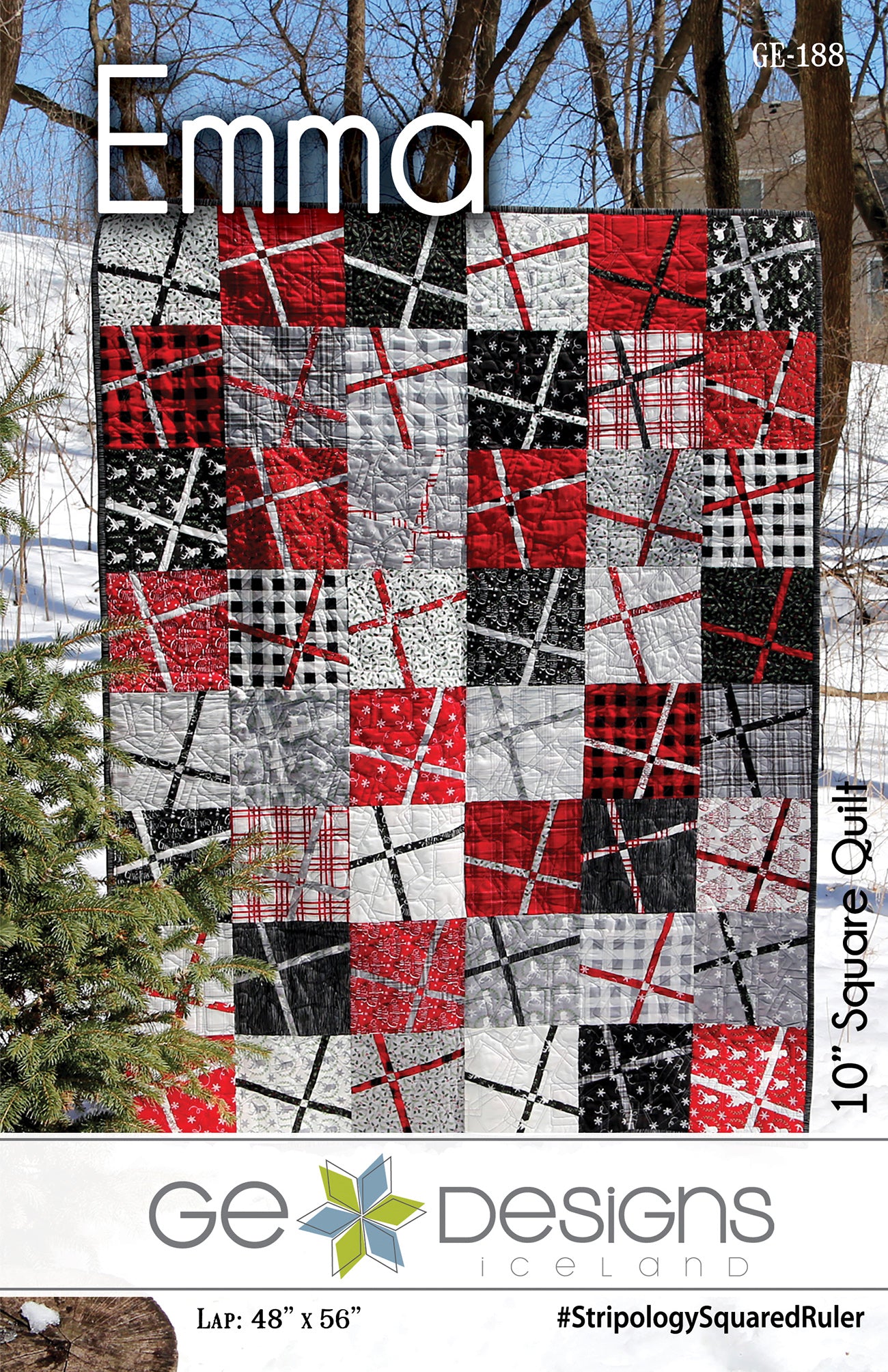 Emma 10 Square Pattern 188 GE Designs