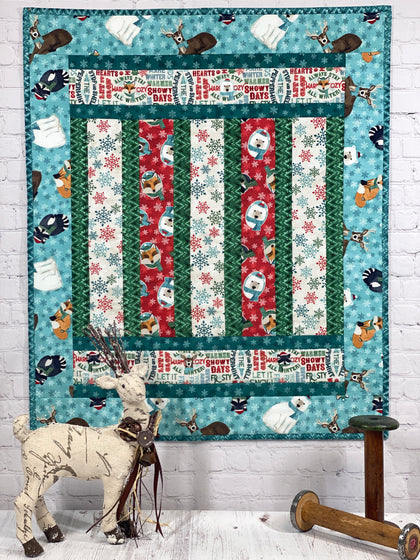 Grandma's Goodness Baby Quilt, a finished Quilt As You Go project