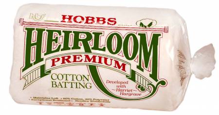 Batting Heirloom Premium Cotton Blend 120in x 120in Tool GE Designs   