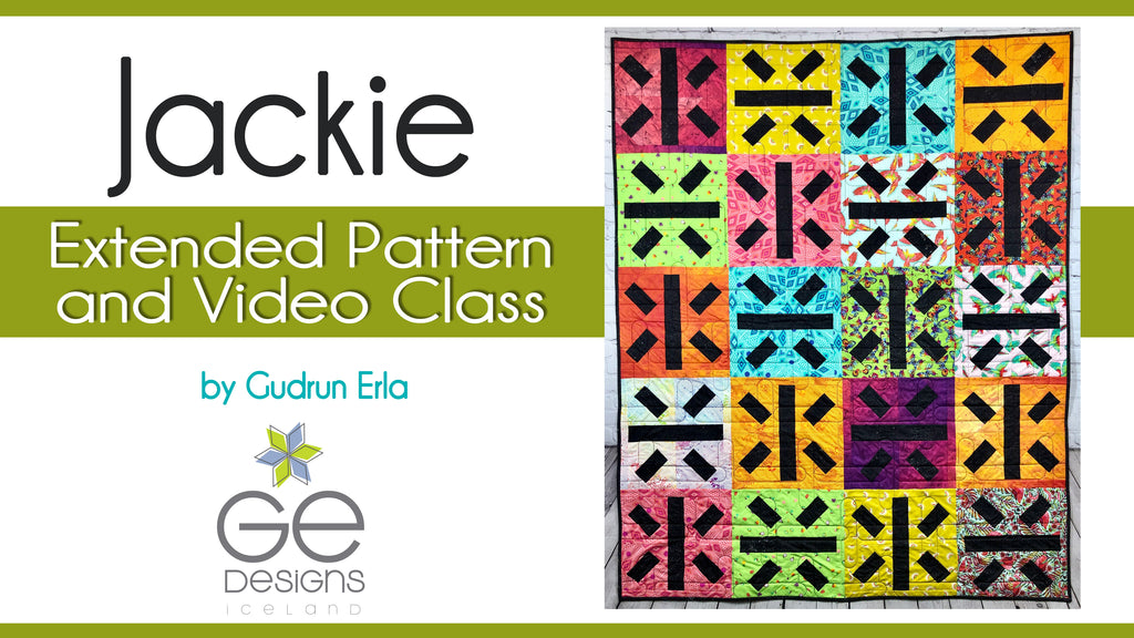 Jackie - Extended pattern and video class Pattern GE Designs   