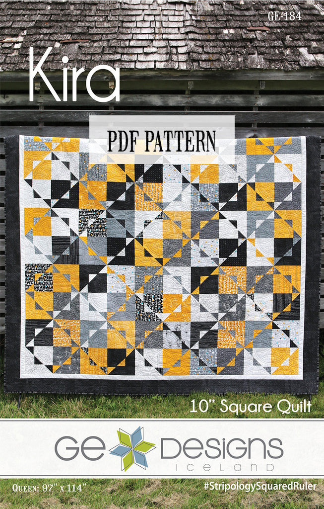 Kira 10" Square Pattern PDF 184 Pattern GE Designs   