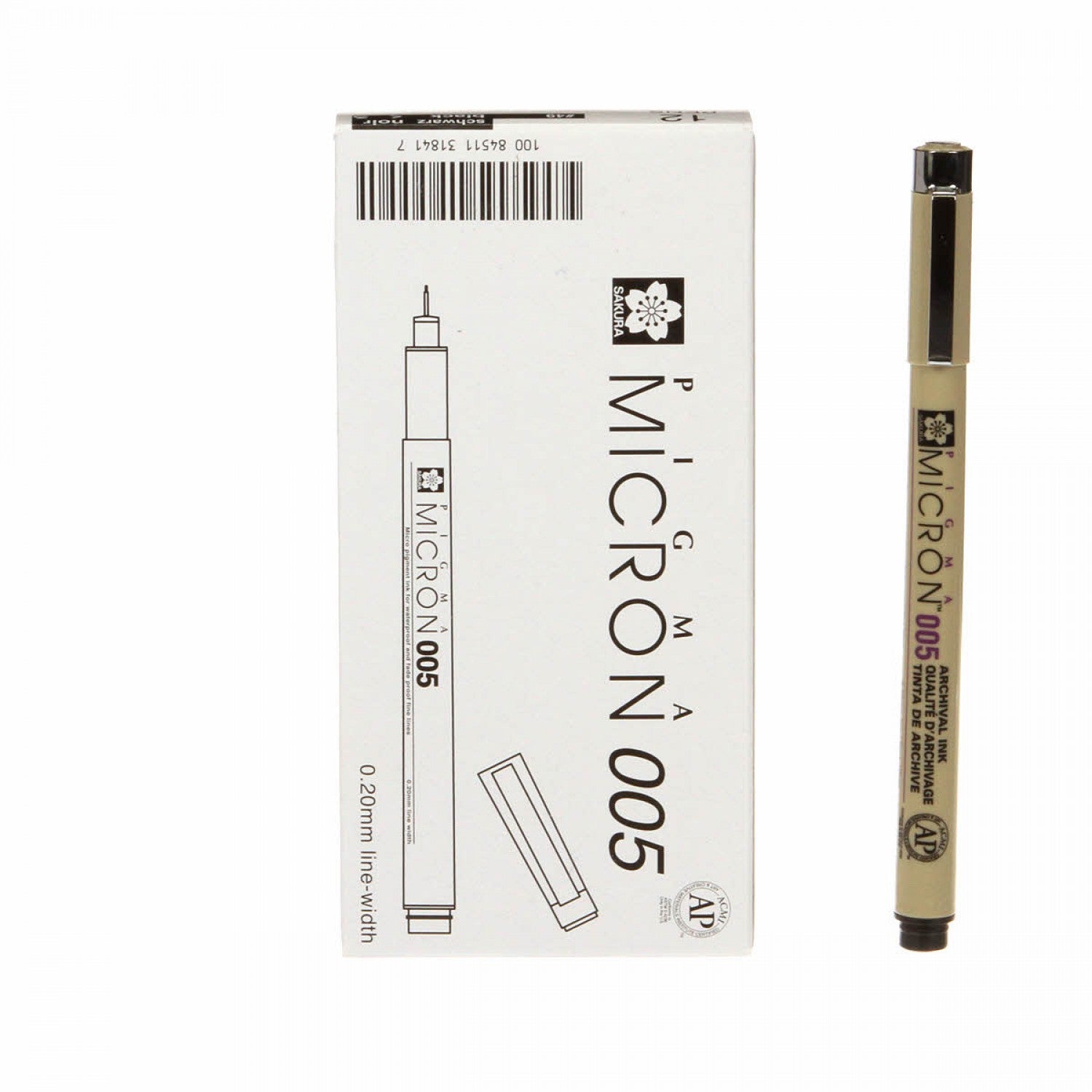 Pigma Micron Pen Black .20mm XSDK00549 – GE Designs