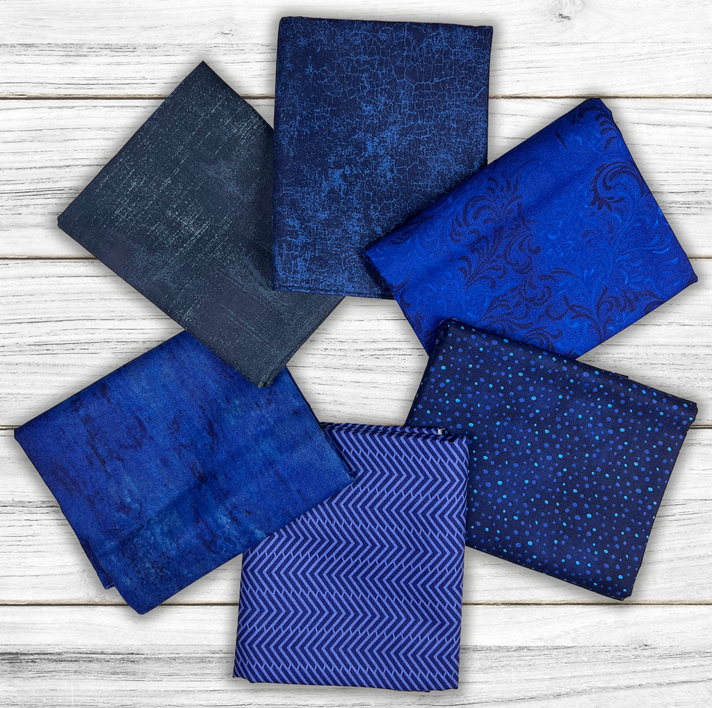 Basic Blue Material Mystery Bundle - Basic Blue – GE Designs